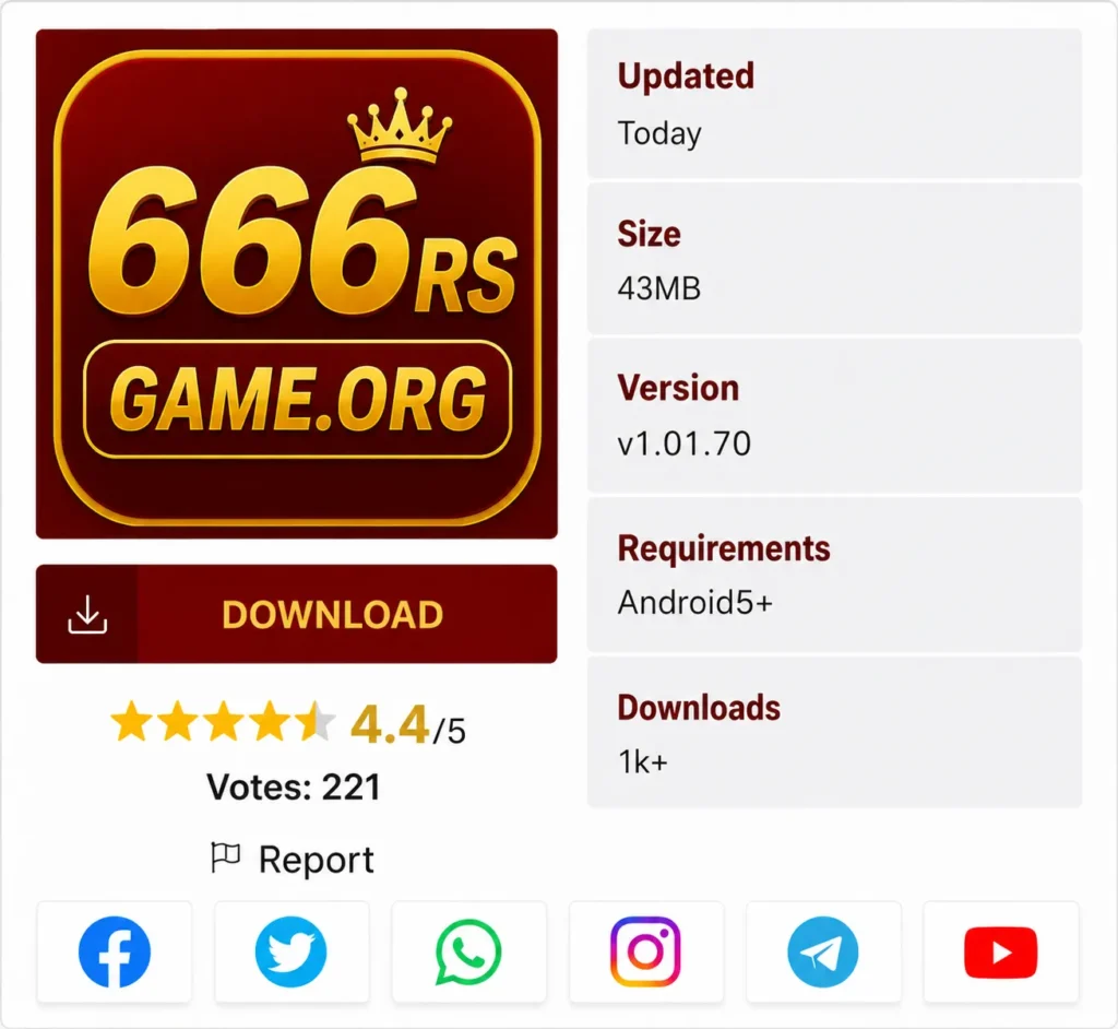 Download 666 rs app Details