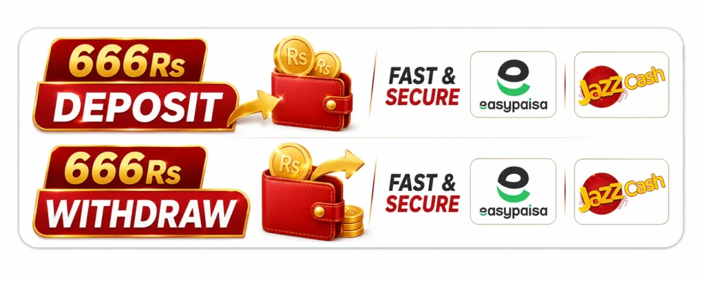 Secure Deposit and withdraw methods